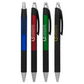 Union Printed Colored "Architecture" Pen with Black Rubber Grip Section